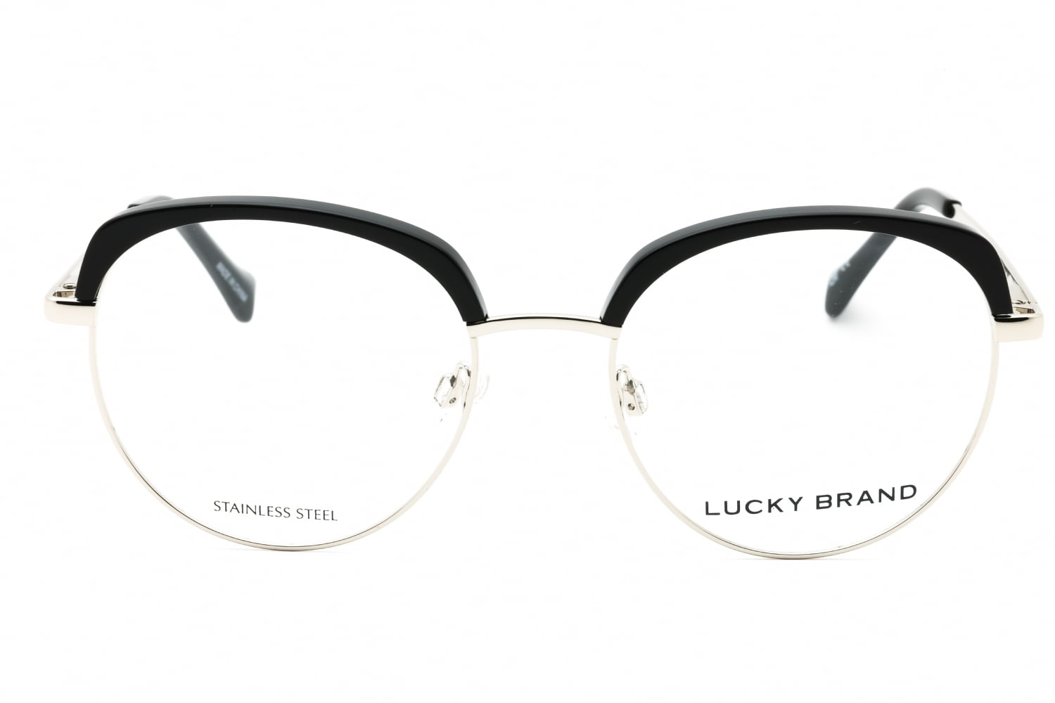 Lucky Brand VLBD129 - Silver, Metal, Round frame