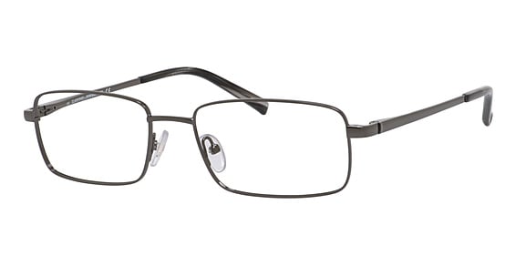 Liz Claiborne Industrialist - Gunmetal, Metal, Rectangle frame