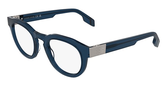 Canada Goose GC25610E - Transparent Blue, Plastic, Oval frame