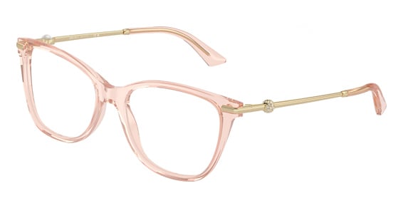 Jimmy Choo JC3007HB - Transparent Pink, Plastic, Oval frame