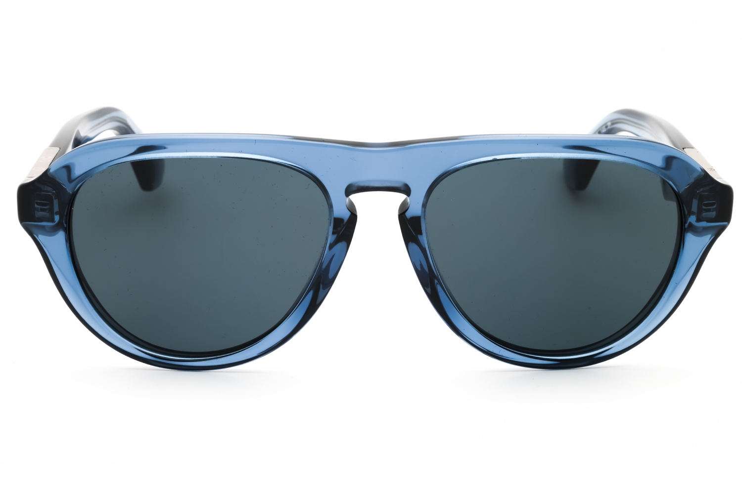 Burberry 0BE4437U - Transparent Blue, Acetate, Oval frame