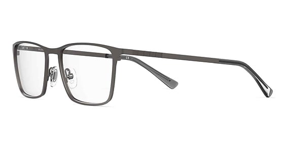 Elasta E 7250 - Matte Dark Ruthenium, Stainless Steel, Rectangle frame