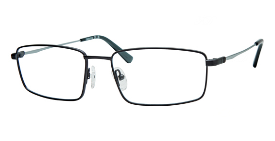 Liz Claiborne CB 277 - Matte Grey, Metal, Rectangle frame