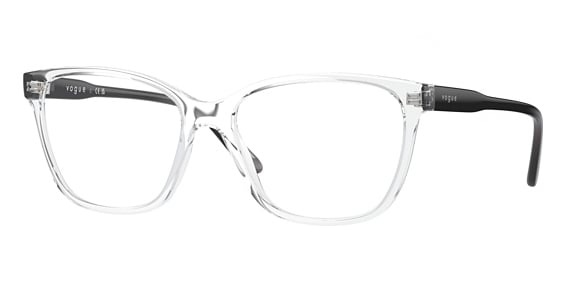 Vogue VO5518 - Transparent, Acetate, Oval frame