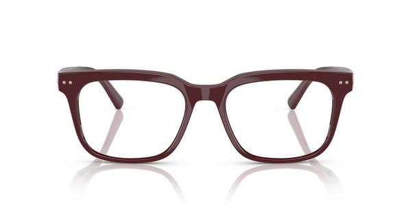 NUANCE AUDIO AW5001 SQUARE 54 - Shiny Burgundy, Acetate, Rectangle frame