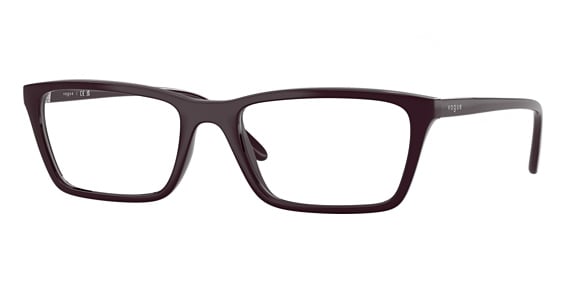 Vogue VO5667 - Full Purple, Acetate, Rectangle frame