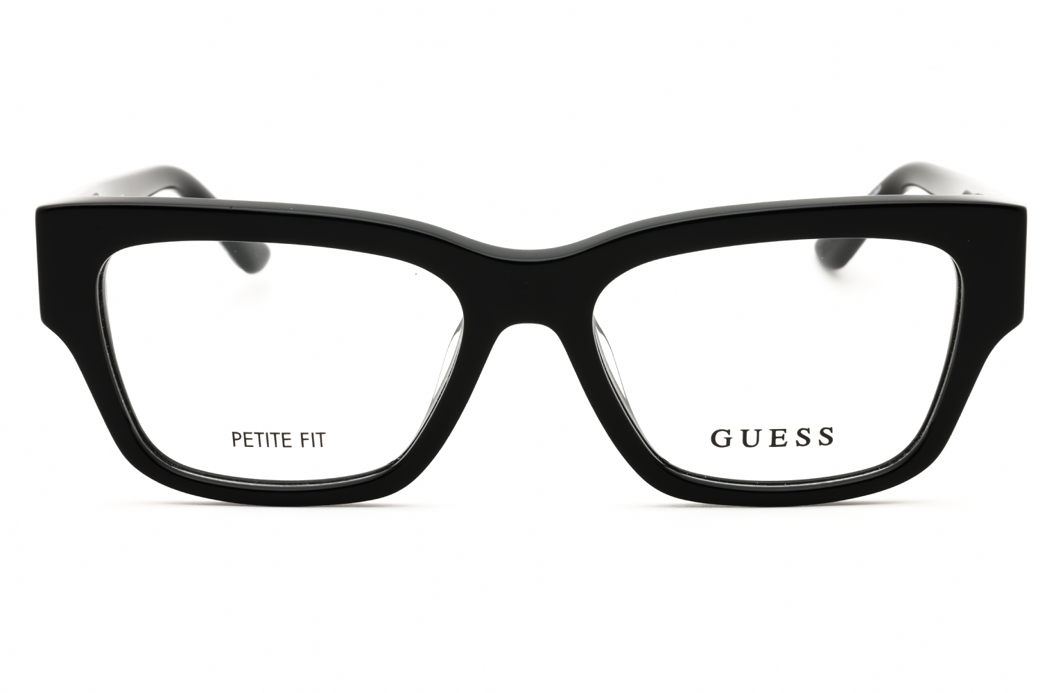 Guess GU50126 - Shiny Black, Acetate, Rectangle frame