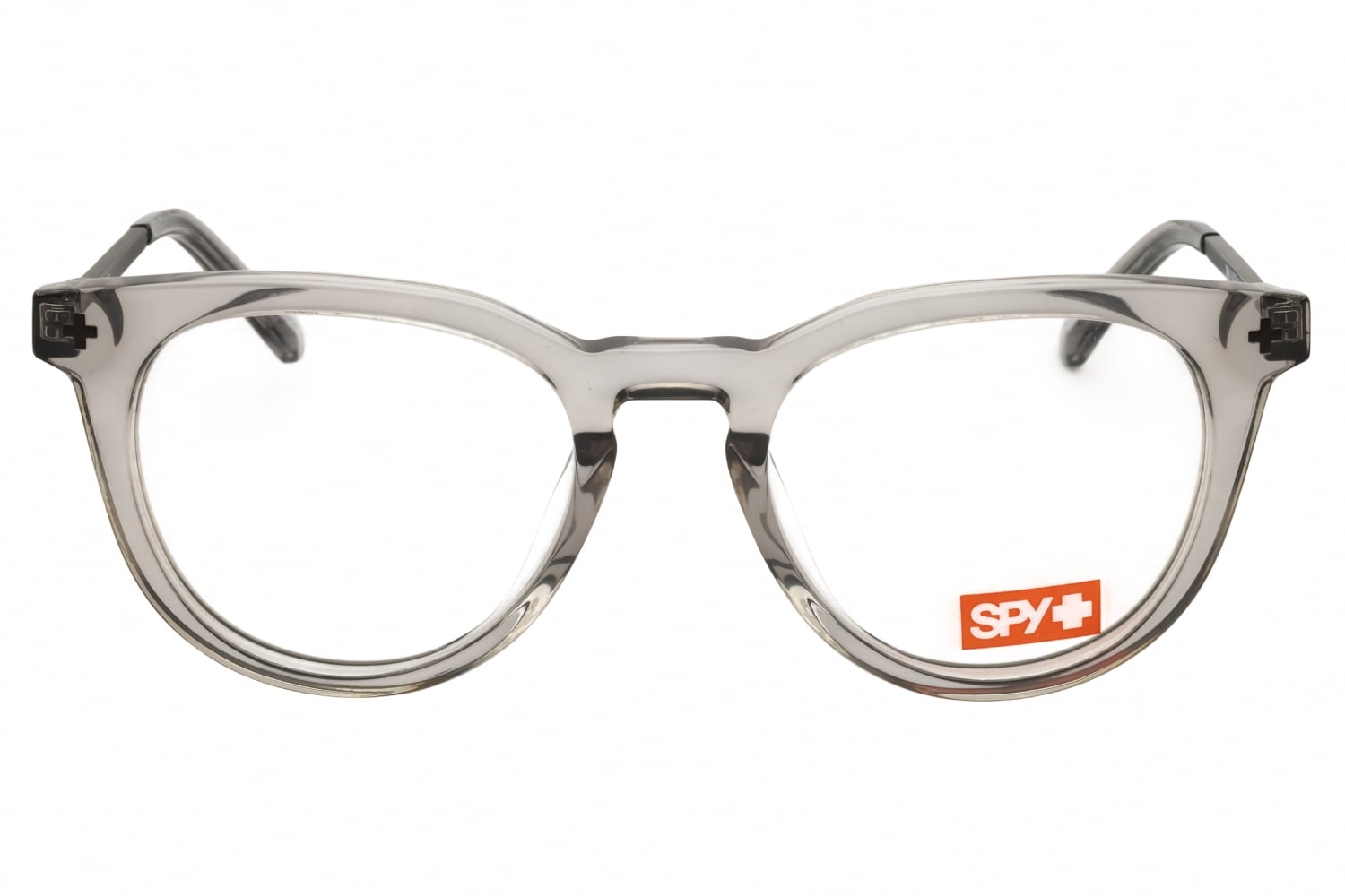 SPY KADEN FUSION 52 - Crystal Smoke Brushed Black, Plastic, Round frame