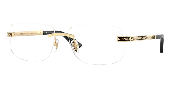 Versace VE1322 - Gold Versace, Metal, Mixed Shapes frame