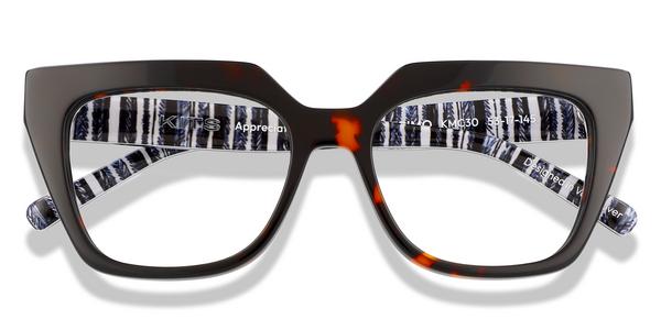 KITS Jain Primo - Havana/Stripe, Acetate, Cat Eye frame