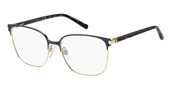 Tommy Hilfiger TH 2351 - Blue Gold, Stainless Steel, Rectangle frame