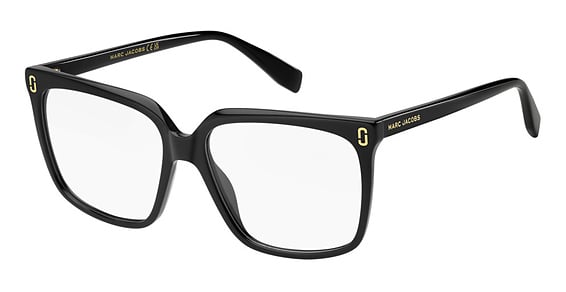 Marc Jacobs MJ 1145 - Black, Acetate, Rectangle frame
