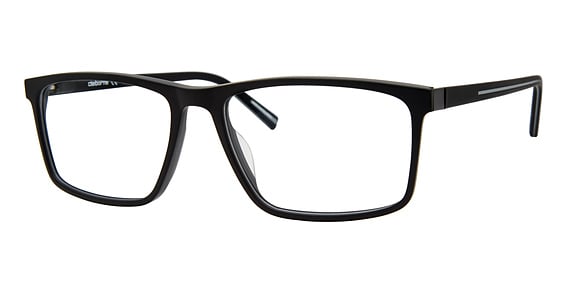 Liz Claiborne CB 322 - Matte Black, Acetate, Rectangle frame