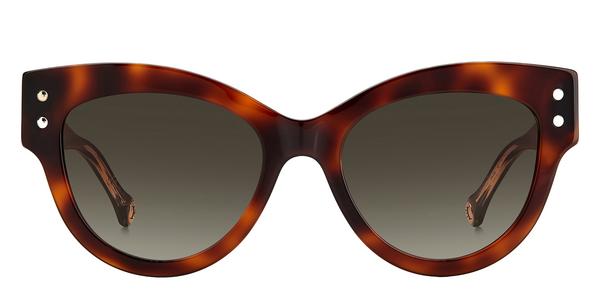 Carolina Herrera CH 0009/S - Havana, Plastic, Cat Eye frame