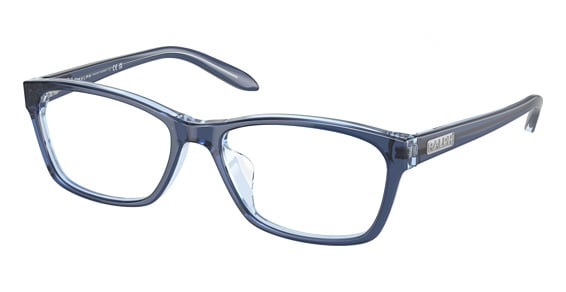 Ralph Lauren RA7039 - Opal Blue On Light Opal, Plastic, Oval frame