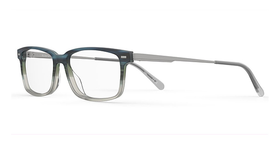 Elasta E 1651 - Gry Hrn Bl, Acetate, Rectangle frame