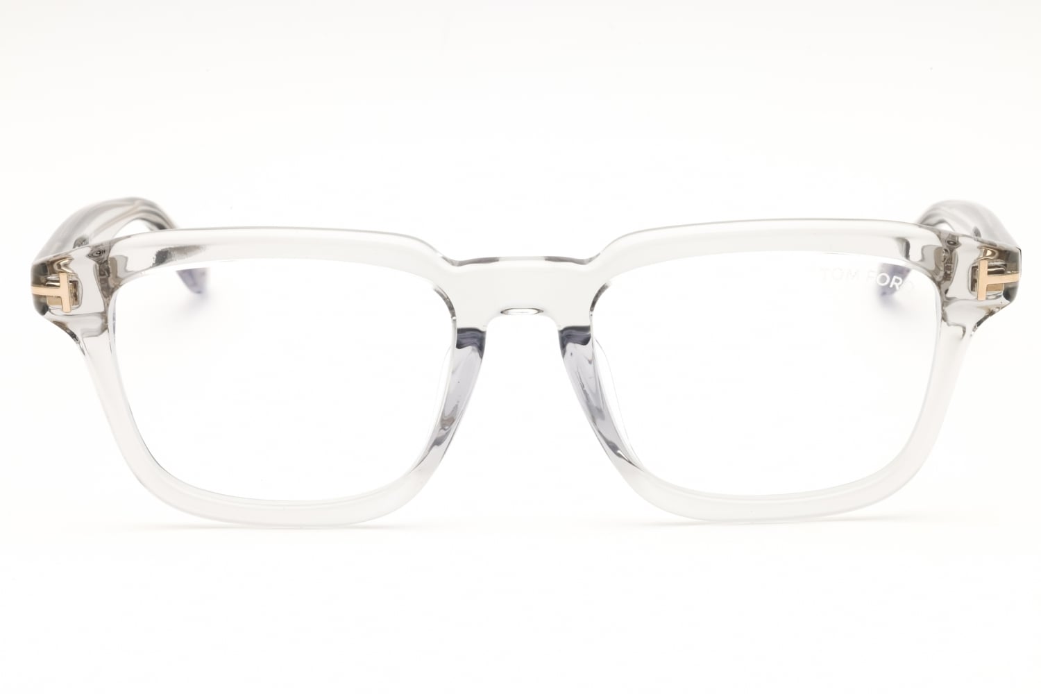 Tom Ford FT6032-F-B - Transparent/clear, Acetate, Rectangle frame