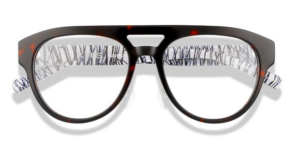 KITS Palmer Primo Lift-off™ - Havana/Scribbles, Acetate, Aviator frame