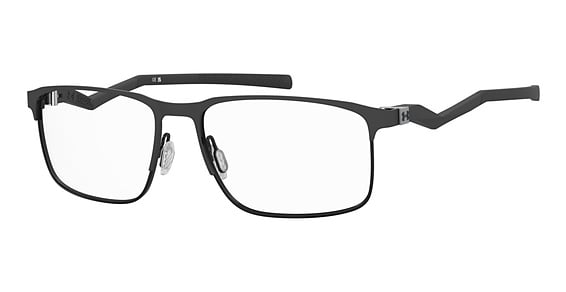 Under Armour UA 5083/G - Matte Black, Stainless Steel, Rectangle frame