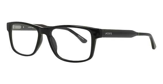 Lacoste L2977 N - Black, Plastic, Rectangle frame