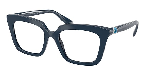 Swarovski SK2043 - Blue, Acetate, Rectangle frame