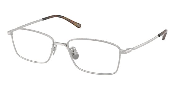 Polo PH1240TD - Shiny Brushed Silver, Titanium, Rectangle frame