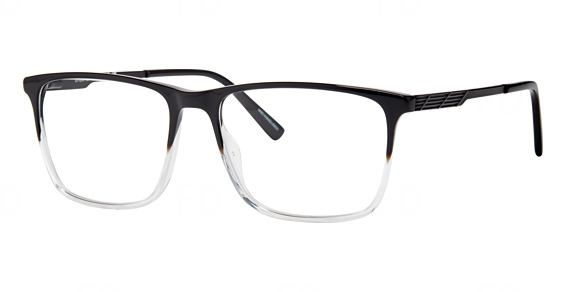 Chesterfield CH 130Xl - Black Crystal, Acetate, Rectangle frame