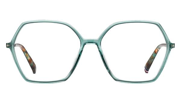 Tommy Hilfiger TH 2059 - Green, Plastic, Geometric frame