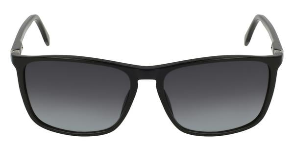 Hugo Boss Boss 0665/S/IT - Black, Acetate, Rectangle frame