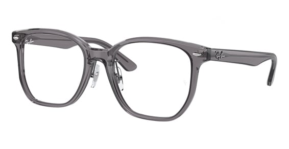 Ray-Ban RX5425D - Transparent Grey, Plastic, Oval frame