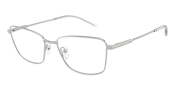 Emporio Armani EA1185B - Shiny Silver, Metal, Mixed Shapes frame