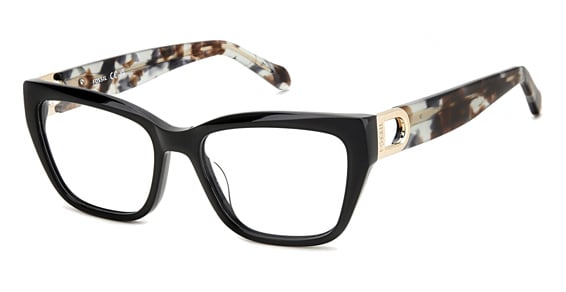 Fossil FOS 7172 - Black, Acetate, Cat Eye frame