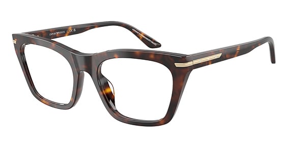 Emporio Armani EA3283BU - Shiny Havana, Plastic, Oval frame