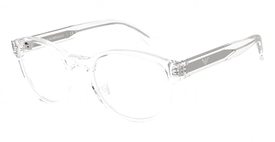 Emporio Armani EK3012U - Shiny Crystal, Plastic, Oval frame