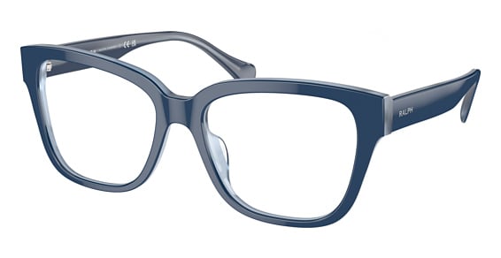Ralph Lauren RA7162U - Shiny Blue On Light Blue, Plastic, Oval frame
