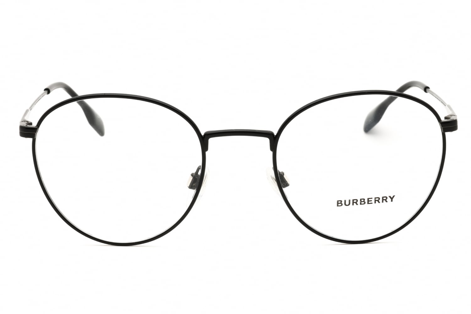 Burberry 0BE1373 - Black, Metal, Round frame