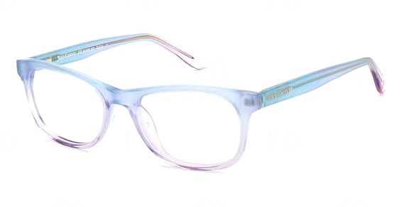 Juicy Couture JU 312 - Blue, Acetate, Rectangle frame