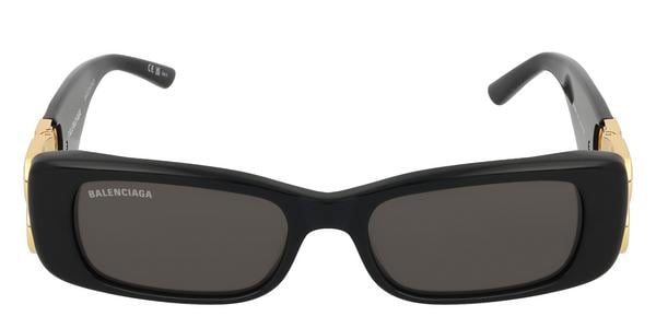 Balenciaga BB0096S - Black, Acetate, Rectangle frame