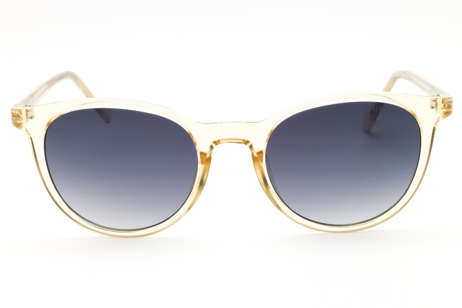 Guess GU00118 - Shiny Yellow, Acetate, Round frame