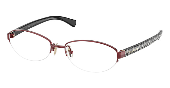 COACH HC5081TD - Purple, Titanium, Oval frame