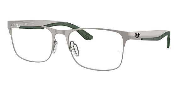 Ray-Ban RX7550 - Gunmetal, Metal, Rectangle frame