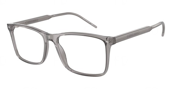 Giorgio Armani AR7258 - Trasparent Grey, Plastic, Rectangle frame
