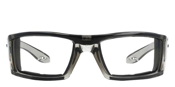 ArmouRx 6009 Safety Glasses - Grey, Plastic, Rectangle frame