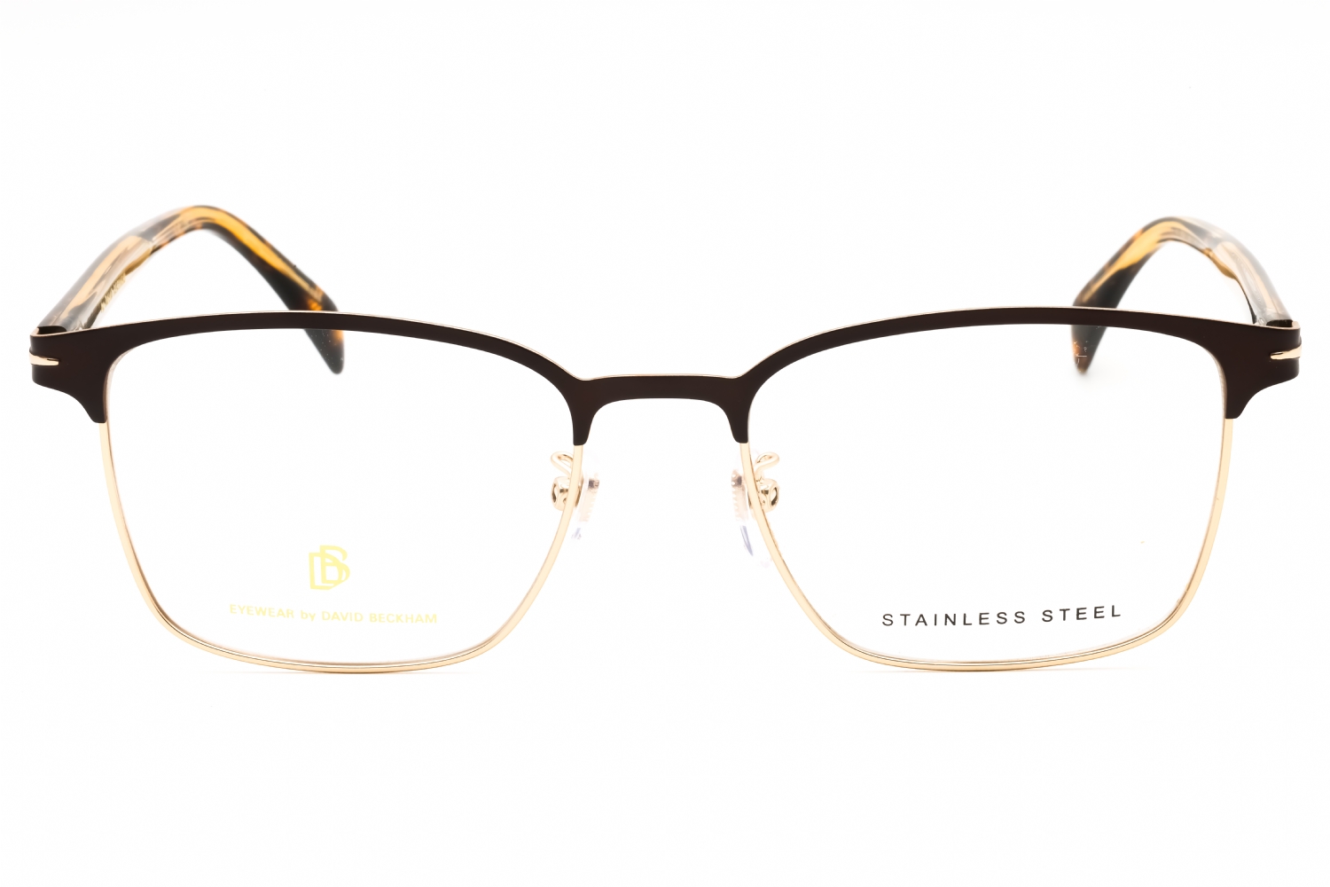 David Beckham DB 1059/F - Mtbrw GLD, Metal, Rectangle frame
