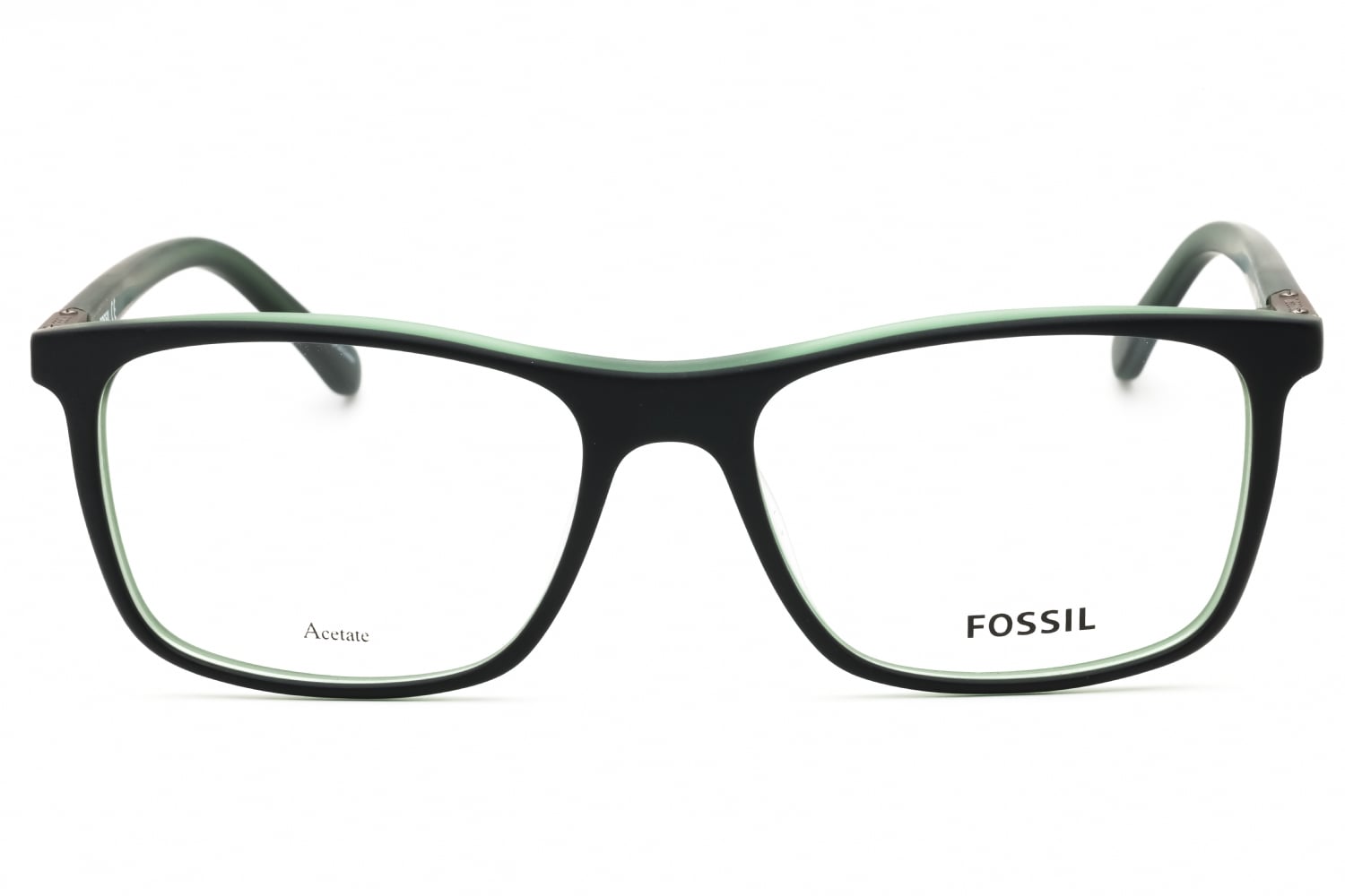 Fossil FOS 7076 - Green, Acetate, Rectangle frame