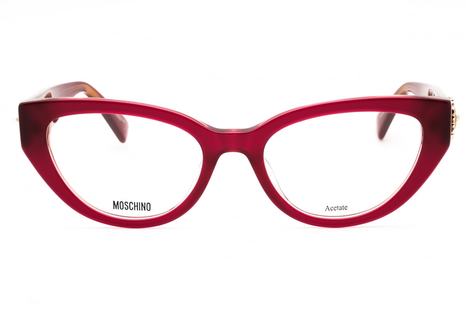 Moschino MOS631 - Burgundy, Plastic, Cat Eye frame