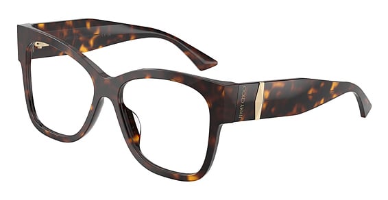 Jimmy Choo JC3062U - Havana, Plastic, Cat Eye frame