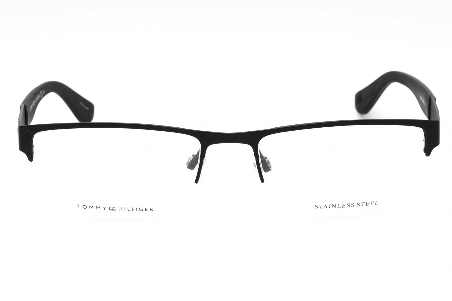Tommy Hilfiger Th 1524 - Matte Black, Mixed Materials, Rectangle frame