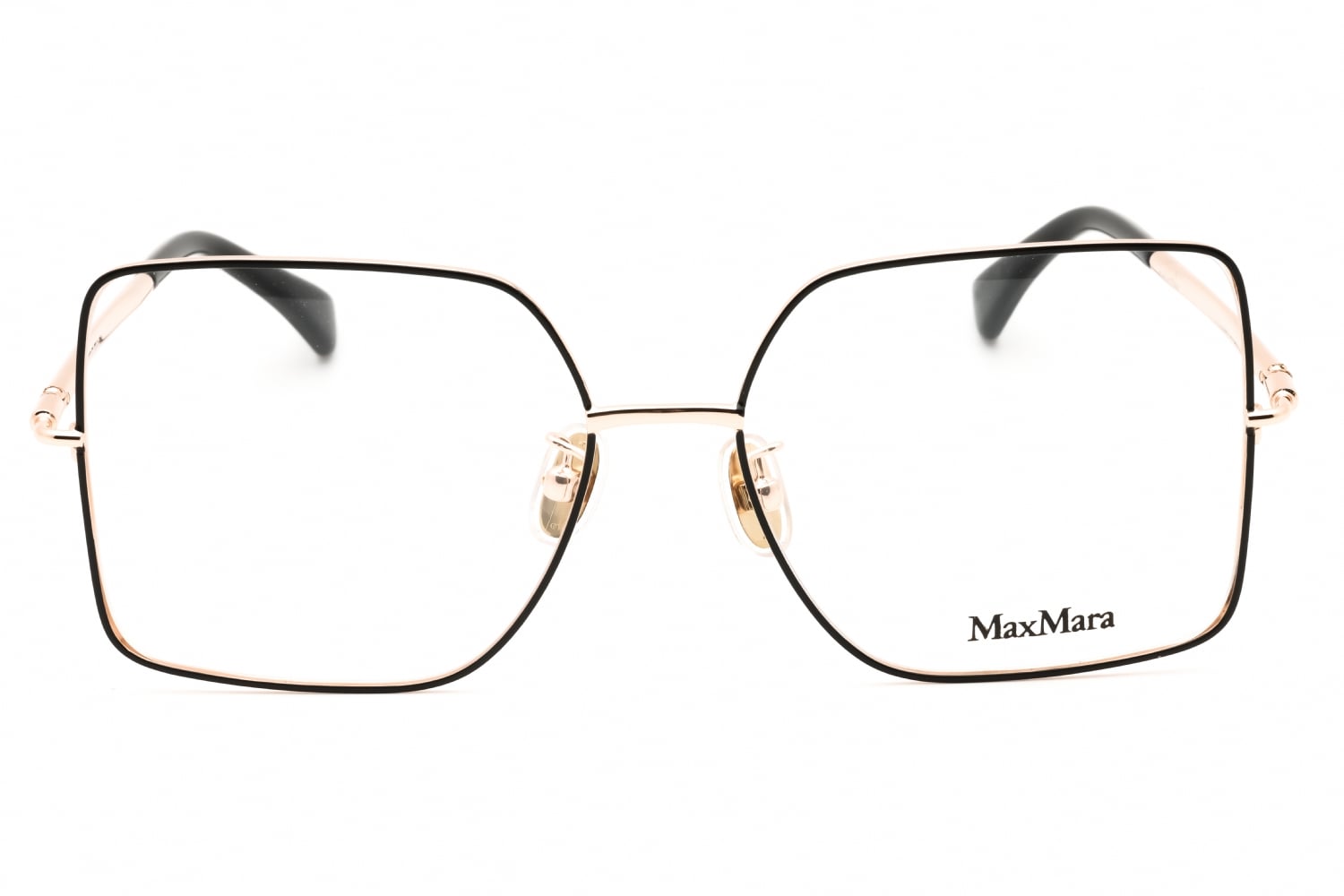 Max Mara MM5098-H - Shiny Rose Gold, Metal, Mixed Shapes frame