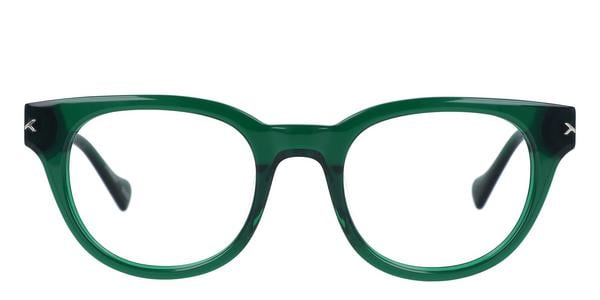 KITS Stanley - Olive Green, Acetate, Cat Eye frame